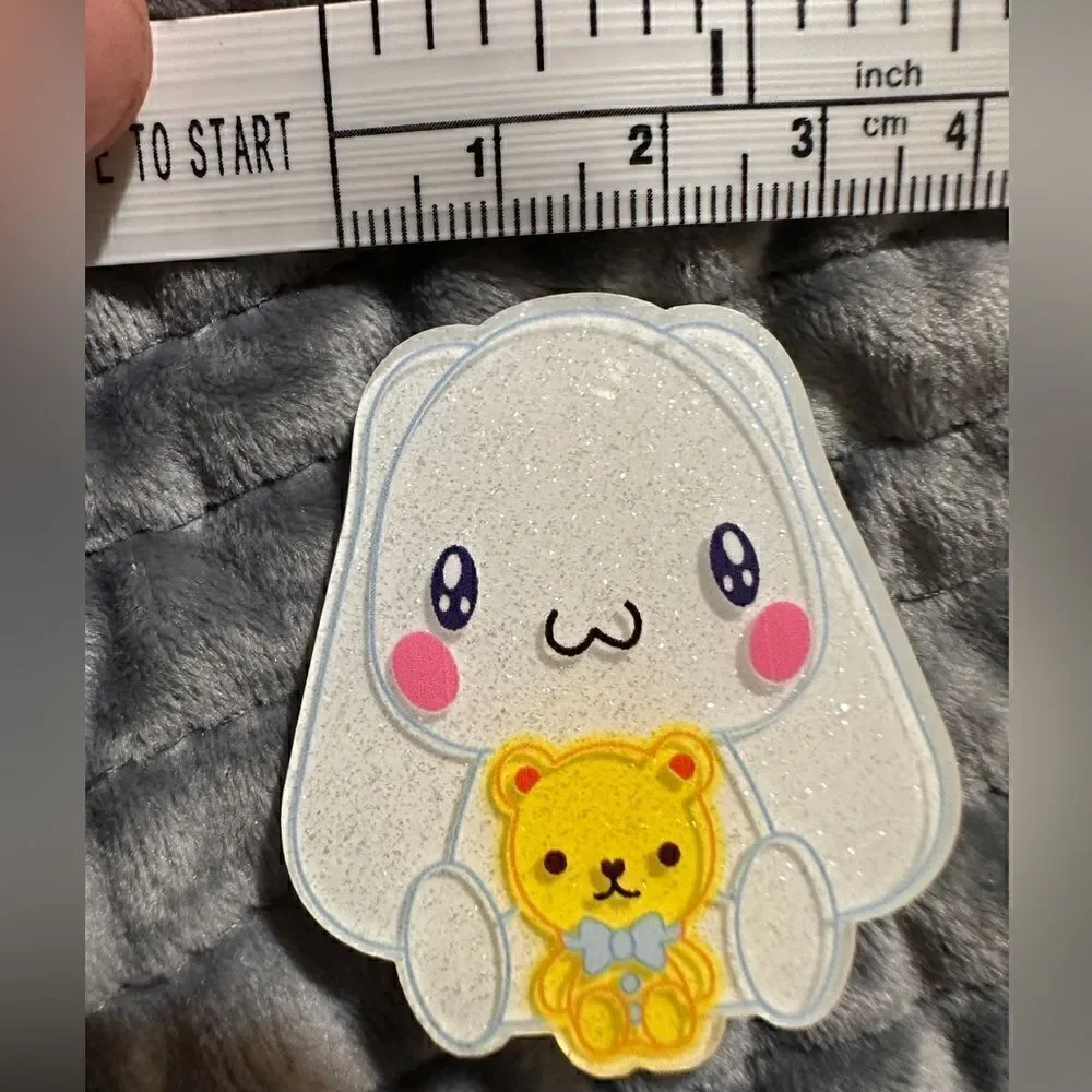 New Sanrio Kuromi Hair Accessories 2Pcs Hair Clip's